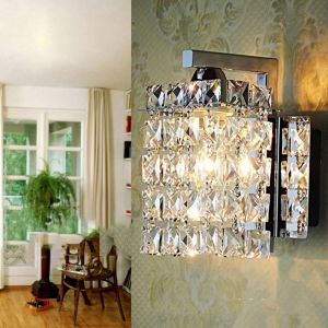 New Led Crystal Wall Lamp Wall Lights Home Lighting Living Room Modern Wall