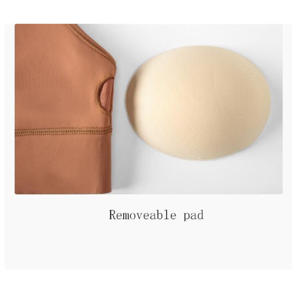 Flow Y Back Solid Color Sports Bra Pro Skin Widened Hem For Running Yoga Gym