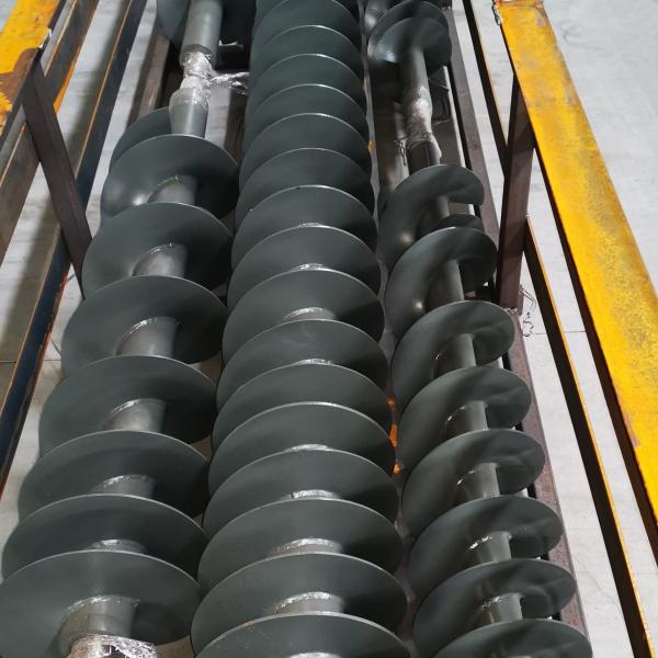 Continuous Cold Rolled Flight Sus304 Spiral Blade Centerless Screw Ground