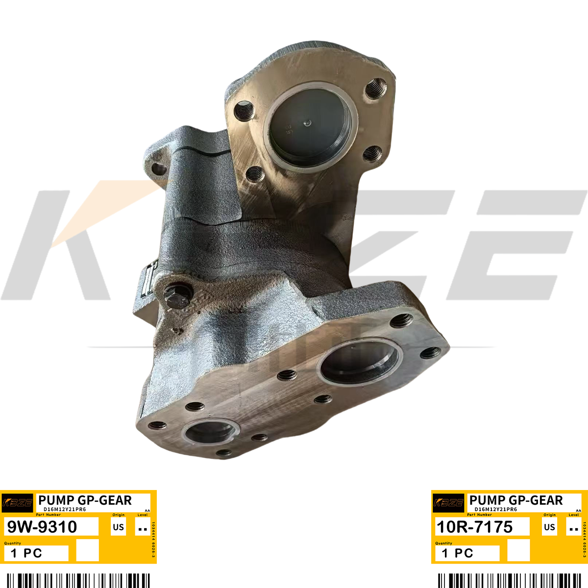 KBZE BRAND 9W-9310 CAT TRACTOR TRUCK 10R-7175 GEAR PUMP ASSY FITS 776C, 776D, 777B, 777D