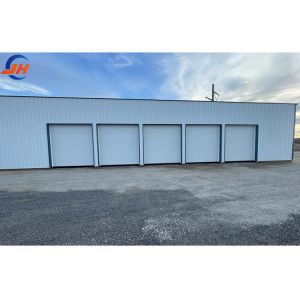 Prefabricated Metal Warehouse Building Construction Steel Structure with Sliding