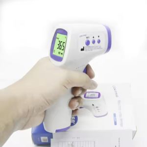 Body Mode Baby Forehead Thermometer With Three Color Backlight LCD Display