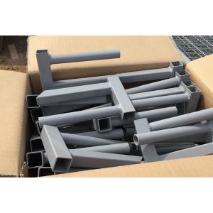 Cheap Construction Security Temp Fence panels 6ft /1830mm x 9.5ft /2950mm Frame 1.6&quot;/40mm*16ga mesh 3&quot;x6&quot; *3.5mm for sale