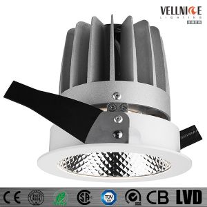 China 15w Cut Out 110mm 2700k Fixed COB LED IP20 Hotel Recessed Downlight
