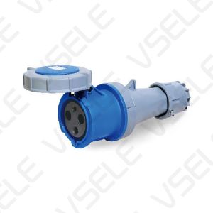32A 32 Amp Industrial Plug And Socket 3 Pole 4 Pole 5 Pole Ip67 Wall Mounted