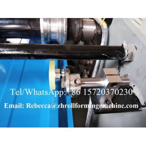 Advanced metal Roofing Sheet Roll Forming Machine With Double Chains Drive 0.3mm