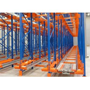 High-Density Q235B Steel Radio Shuttle Racking System for Warehouse Storage