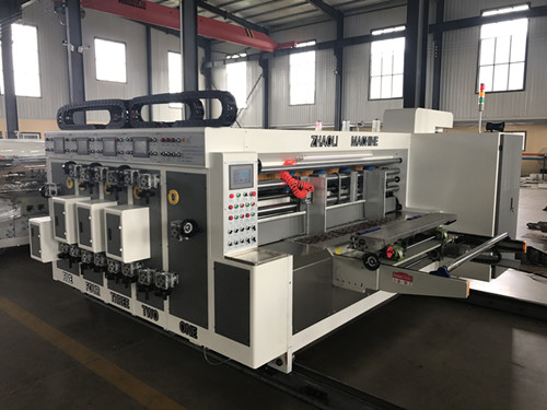 Quality Automatic Doctor Blade Cermic Anilox Printing Flexo Machine 150-220 Pieces / Min Speed wholesale