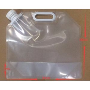 Customized Hot Selling 50ml/250ml Transparent Energy Liquid Stand Up Pouch With