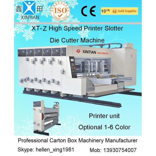 Quality Carton Box Flexo Printer Slotter Machine Printing Slotting Machine wholesale