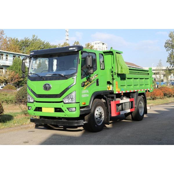 Qingdao Jiefang Dump Truck Tiger 6G 200HP 10-Speed Diesel One-Row And A Half Cab
