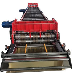 Hydraulic Decoiler Metal 0.8mm Plc Decking Forming Machine