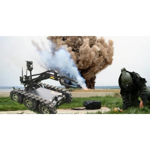 Cheap Dc24v 140kg Loading Capacity 150m Wireless Bomb Disposal Robot for sale