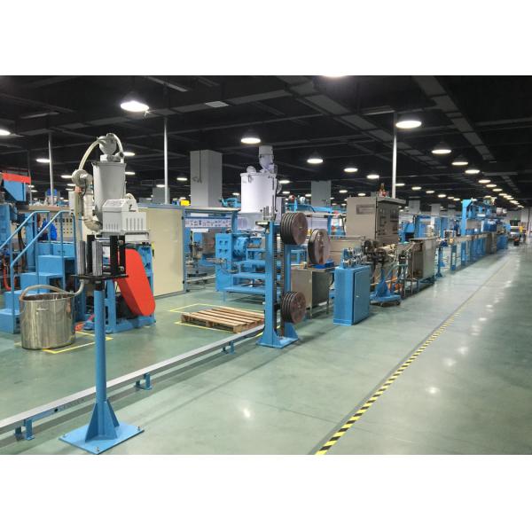 Cable Extruder Machine For BV Building Wire With Finished Dia 2-5mm Screw Dia