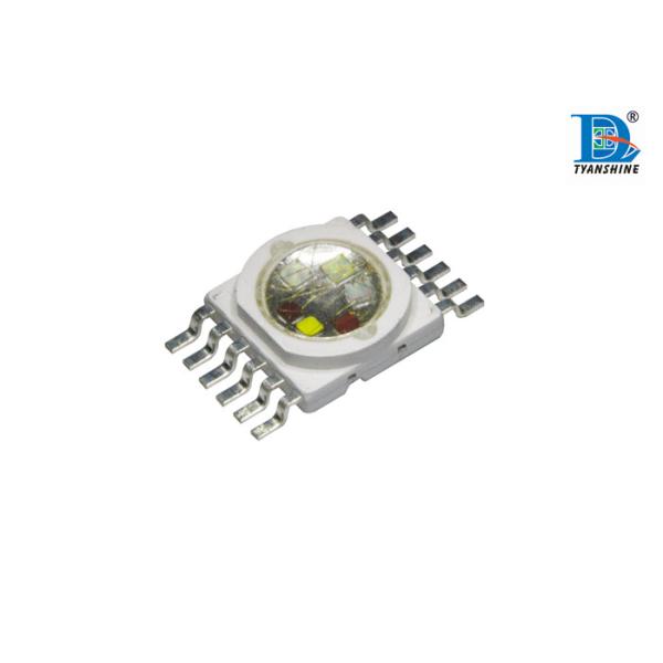 Quality 6 In 1 RGBWA + UV Multi Color LED Diode for Stage Lighting , RGB LED Chip wholesale