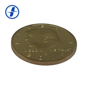 Professional Custom Metal Coins , Plating Antique Gold Challenge Coins