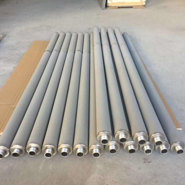 Quality High Temperature Sintered Titanium Filter Cartridge 0.22-10 Micron Medical Food Water wholesale