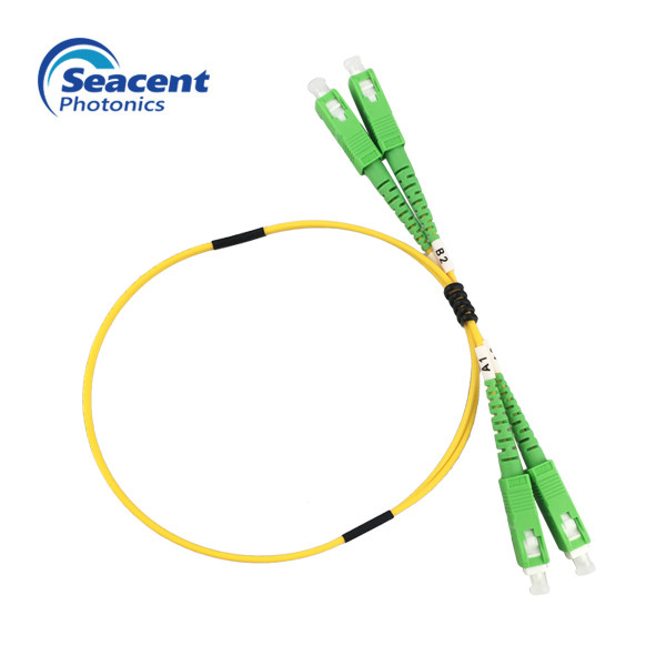 Quality Singlemode Duplex Sc Apc Fiber Patch Cord For FTTH FTTB FTTX Network wholesale