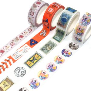 Writable Decorative DIY Design Adhesive Custom Printed Masking Washi Tape