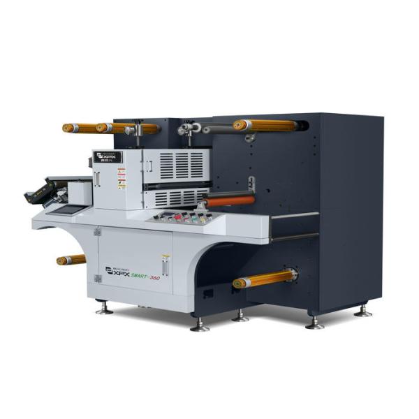 Smart-360 servomotor sticker die cutting machine semi or full rotary cut high precision