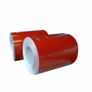 Red PPGL Coil Roofing DX51D Prepainted Color Coated Steel Coil
