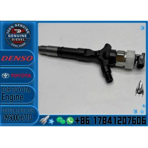 23670-39265 23670-30290 23670-39165 Genuine diesel fuel injector 095000-7810