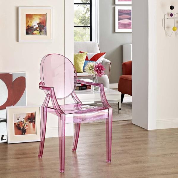 Lovely Design Pink Ghost Chair With Arms Ghost Chiavari Chairs