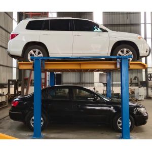 Automated Hydraulic Four Post Parking Lift