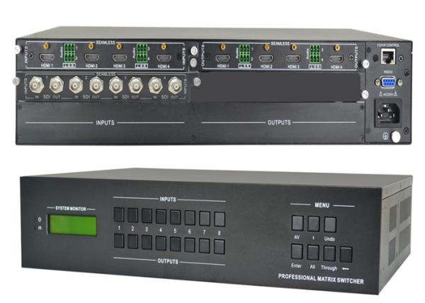 Quality HDMI Seamless Matrix Switcher Hdmi Splitter Matrix Over TCP IP wholesale
