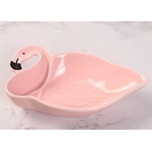 80ml Plate Flamingo Tea Set