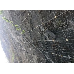 106mm Hole SS304 High Strength Wire Rope Mesh Net Plain Weave