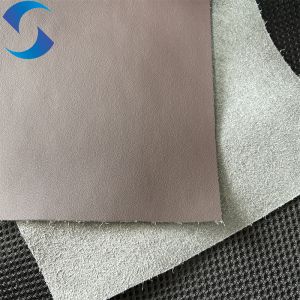 EPU Microfiber Leather for Car Seats with 140/160 Width and 800m/color MOQ