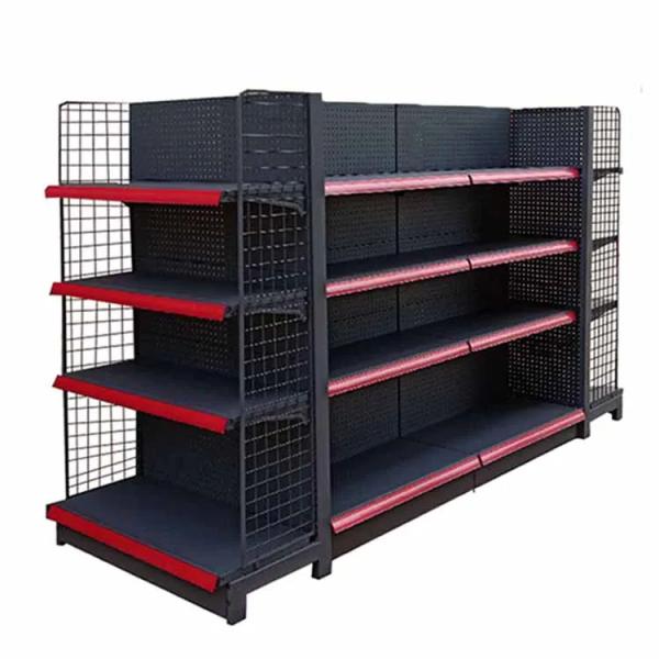 Factory Customized Color Size Logo double-sided frosted gray supermarket shelves