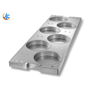 RK Bakeware China-American Pan Auto Bake Serpentine Line 8 Donut Cake Tray For