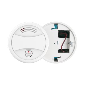 Smart Wifi Photoelectric Smoke Alarm With LCD Display 90 Decibel Low Power