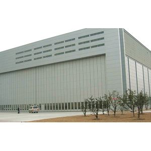 China Steel Structure Aircraft Hangar with Q235B Q355B ASTM A36 Steel on sale