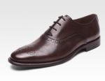 Lace Up Men Brogue Shoes Low Luxury Heel Dress Shoes With 37 - 48 Size