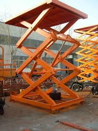 AA4C scissor lifting platform high rise car lift storage lift logistic convey
