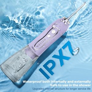 Portable USB Power Electric Water Flosser Strong Water Pressure Dental Cleaner
