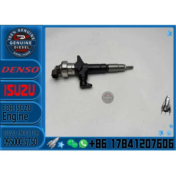 Quality Diesel Fuel Injector OEM 095000-5750 095000 5750 Common Rail Injector for Isuzu Diesel Engine wholesale