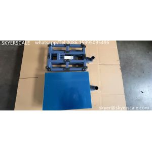 400x400 Mm 100kg Bench Weighing Scale With LCD / LED Display