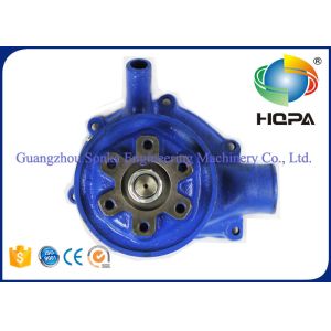 R200-5 Excavator Hydraulic Parts / Blue Portable Water Pump For Engine D6BR-C