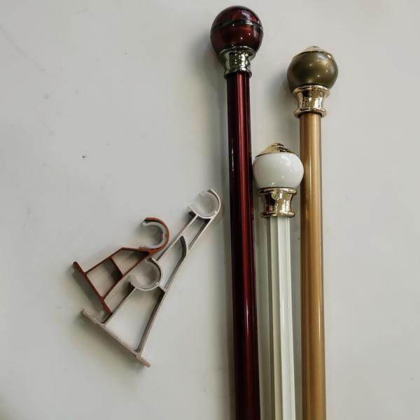 Side Mount 6.7 Metre 26mm Galvanized Pipe Curtain Rod