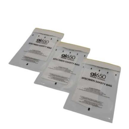 Quality Closure Pressure-sensitive Adhesive 95kPa Bag 500mL Temperature Range -20°C To 50°C Sample Transport Bag Gamma Radiation wholesale