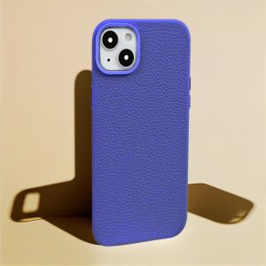 Waterproof Full Wrapped Fold Edge Pebble Grain Phone Case For Iphone 13 Pro