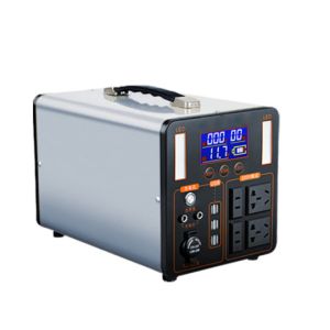 LifePO4 Battery Pack 220V Power Outdoor Portable Power Station for Camping and Stalls with AC Outlet