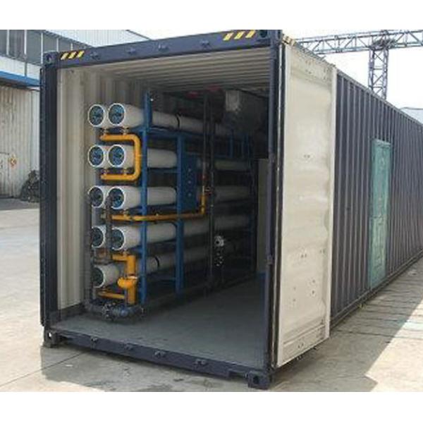 Quality Mobile Containerized Drinking Water Treatment System 1000L/Hour wholesale