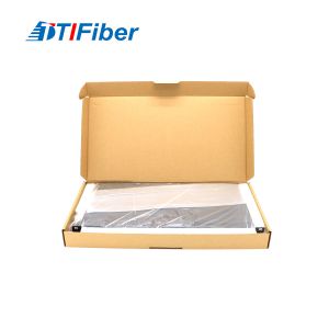 19" 1u 24 Port Sc Sx Optic Fiber Optic Terminal Box For FTTH