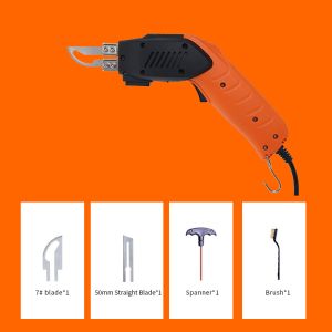 Handheld 100W Air Cooling Foam Cutter Hot Knife For Chemical Fiber Fabric Cloth