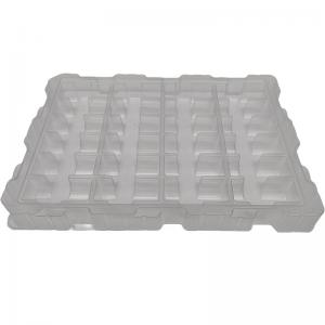 China Anti Static Blister Tray Packaging OEM Vacuum Thermoform Clear ESD Hardware on sale